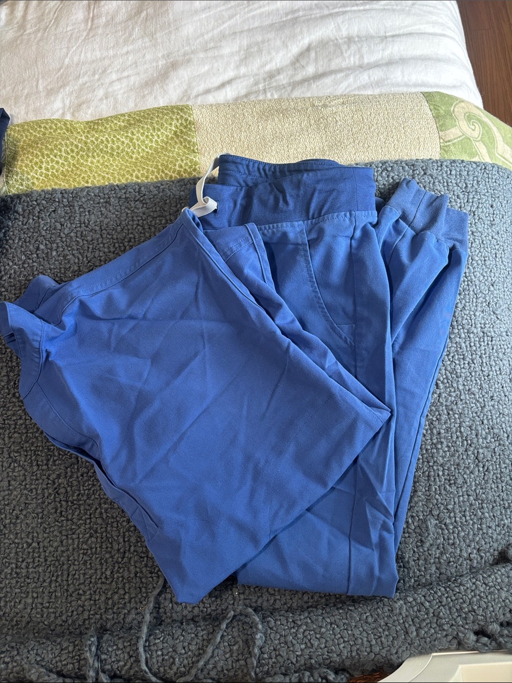 Figs denim blue Zamora Rafaela set XS/M